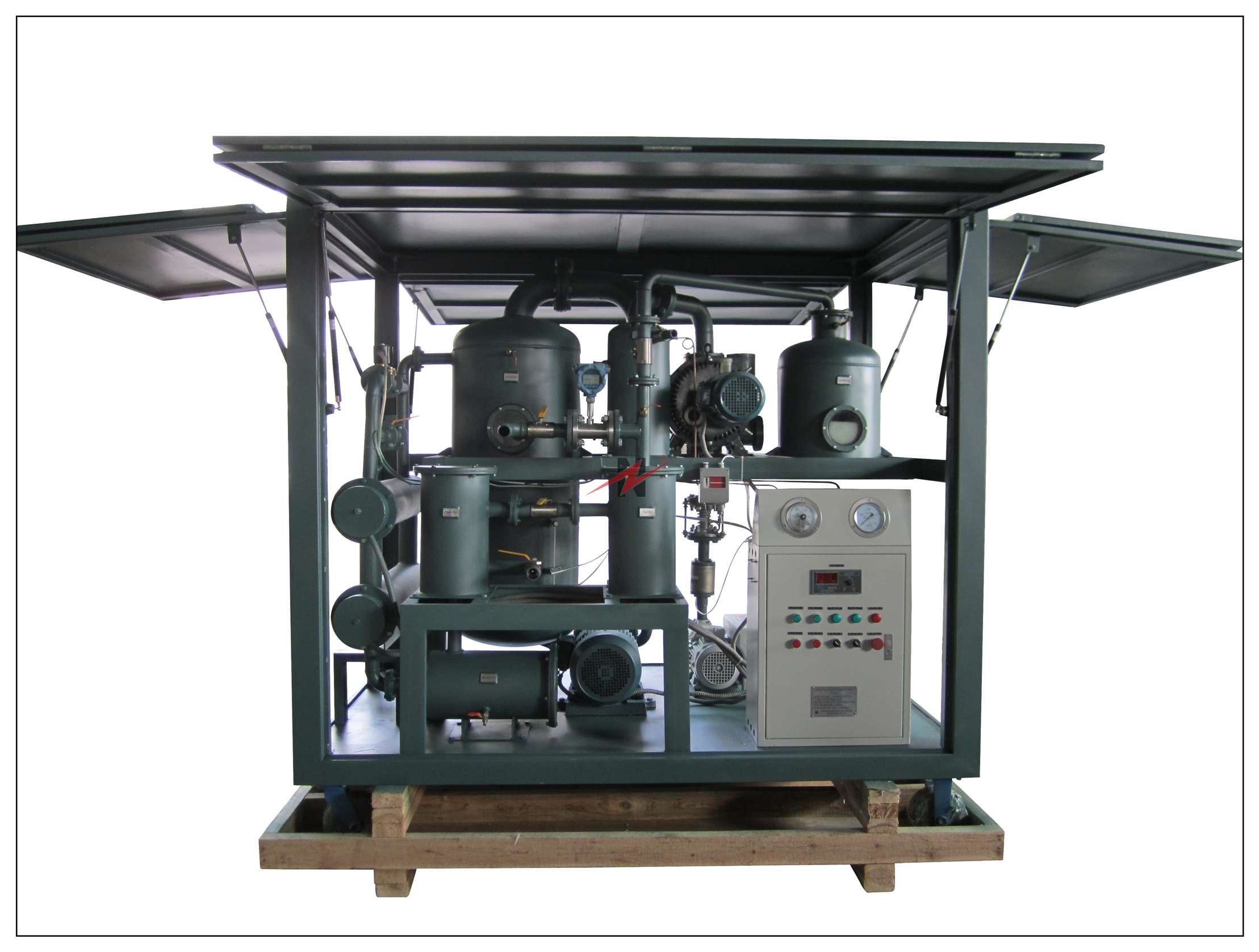 ZYD封闭式双级高真空变压器油再生滤油机